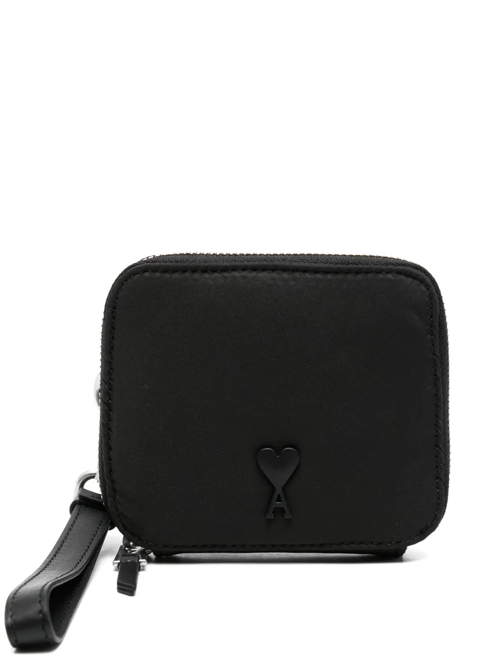 AMI Paris Portafoglio con placca Ami de Coeur - Nero