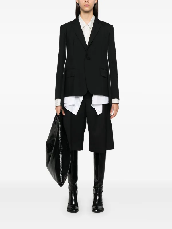sacaiサカイ★ブラック パネル ジャケット Sacai パネル ジャケット | ブラック | FARFETCH JP