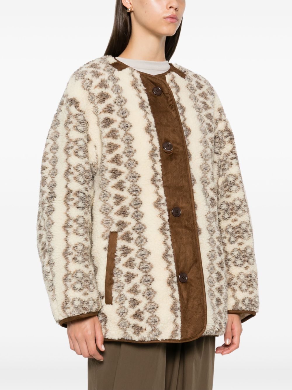 Shop Marant Etoile Memma Jacket In Neutrals