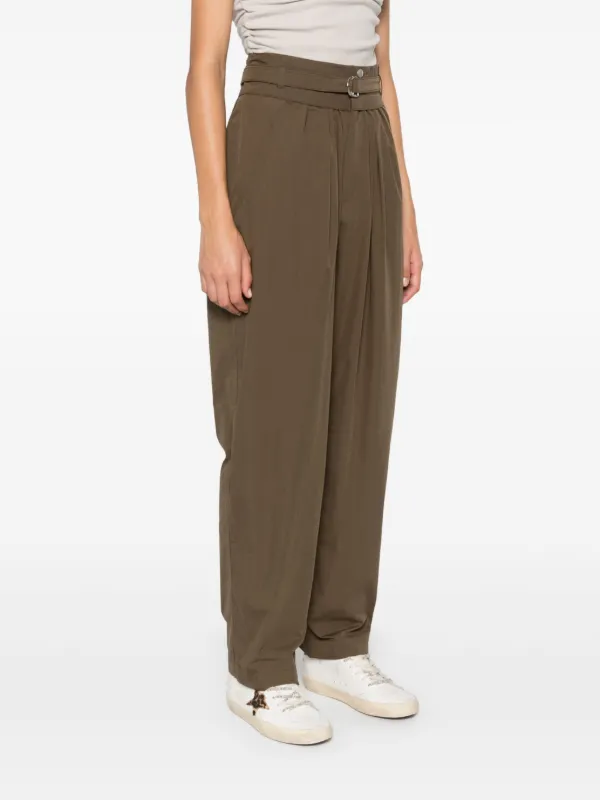 MARANT ÉTOILE Celia Trousers | Green | FARFETCH UK