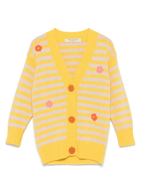 Philosophy Di Lorenzo Serafini Kids Cardigan com aplicação floral