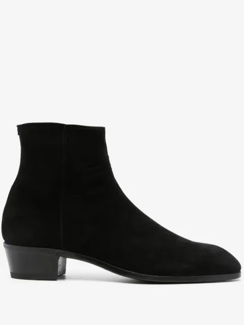Lardini 45mm suede ankle boots
