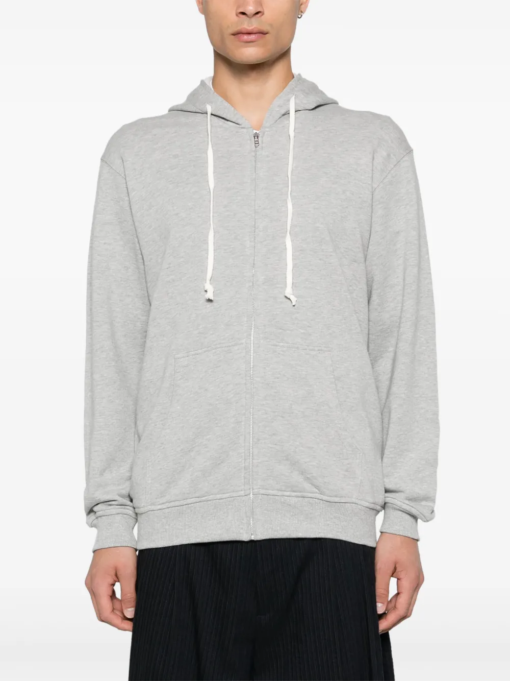 Comme Des Garçons Shirt Hoodie met tekst Grijs