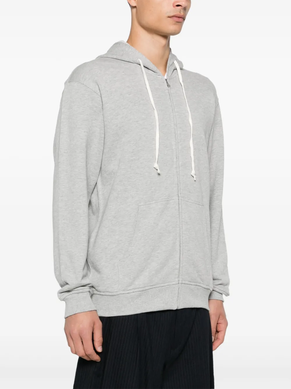 Comme Des Garçons Shirt Hoodie met tekst Grijs
