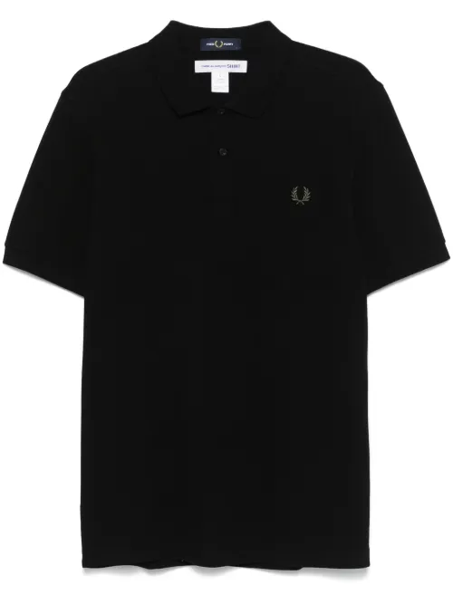 X Fred Perry polo à slogan imprimé - Comme Des Garçons Shirt - Modalova