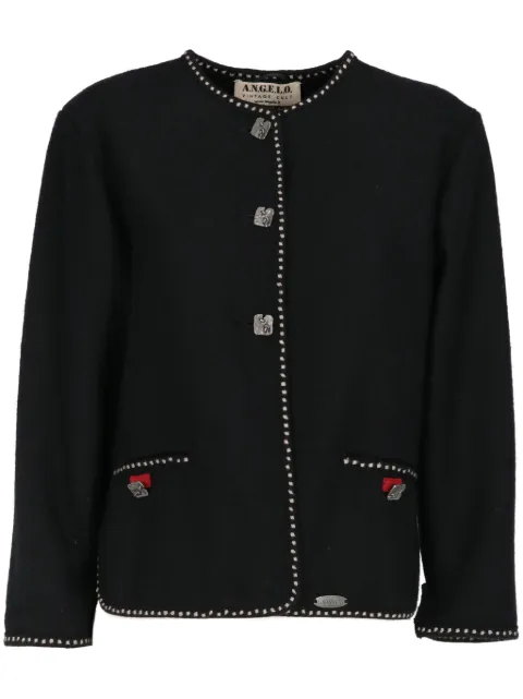 A.N.G.E.L.O. Vintage Cult 1990s contrasting-trim jacket