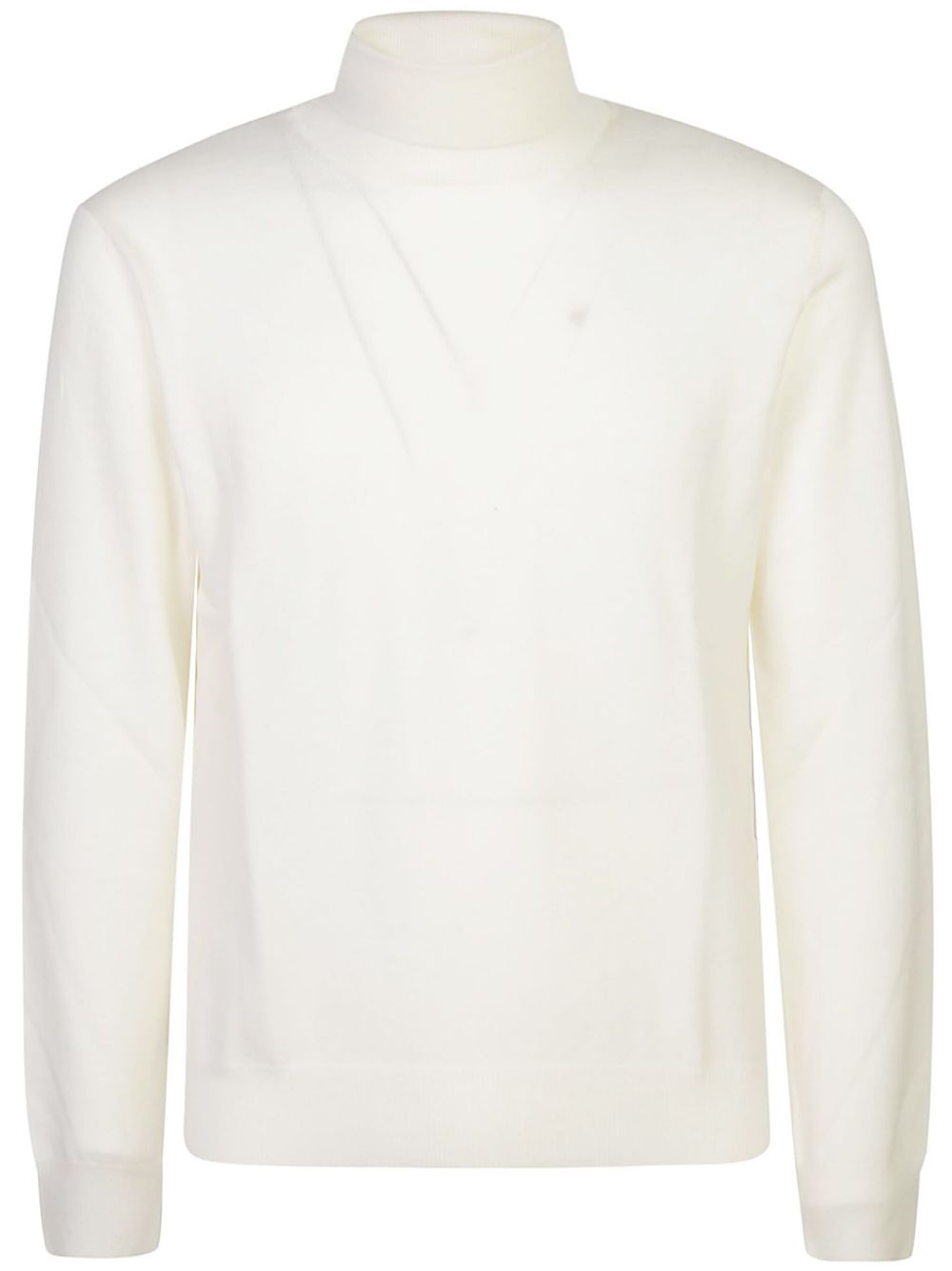 Tagliatore roll-neck jumper - White