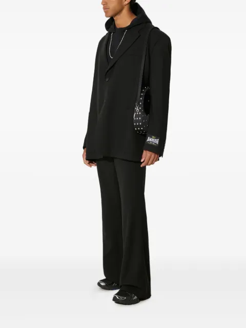AMBUSH pantalones con dobladillo vuelto