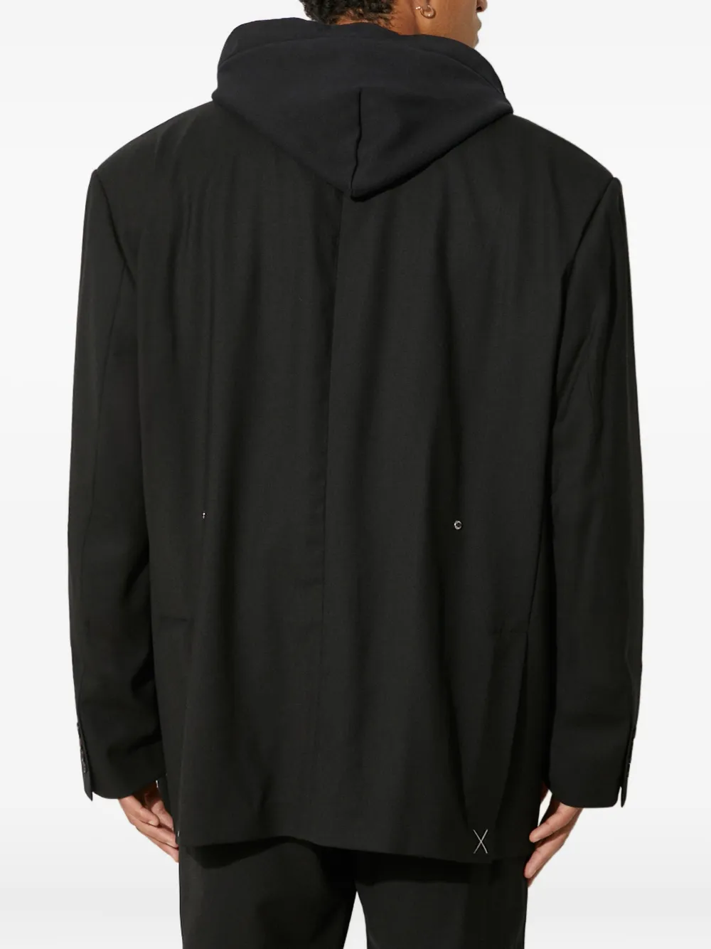 AMBUSH Blazer met enkele rij knopen Zwart