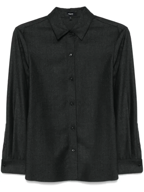 Theory virgin-wool shirt