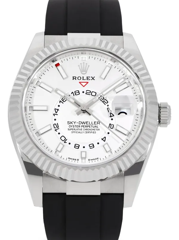 Rolex 2024 Unworn Sky Dweller 42mm White FARFETCH CA