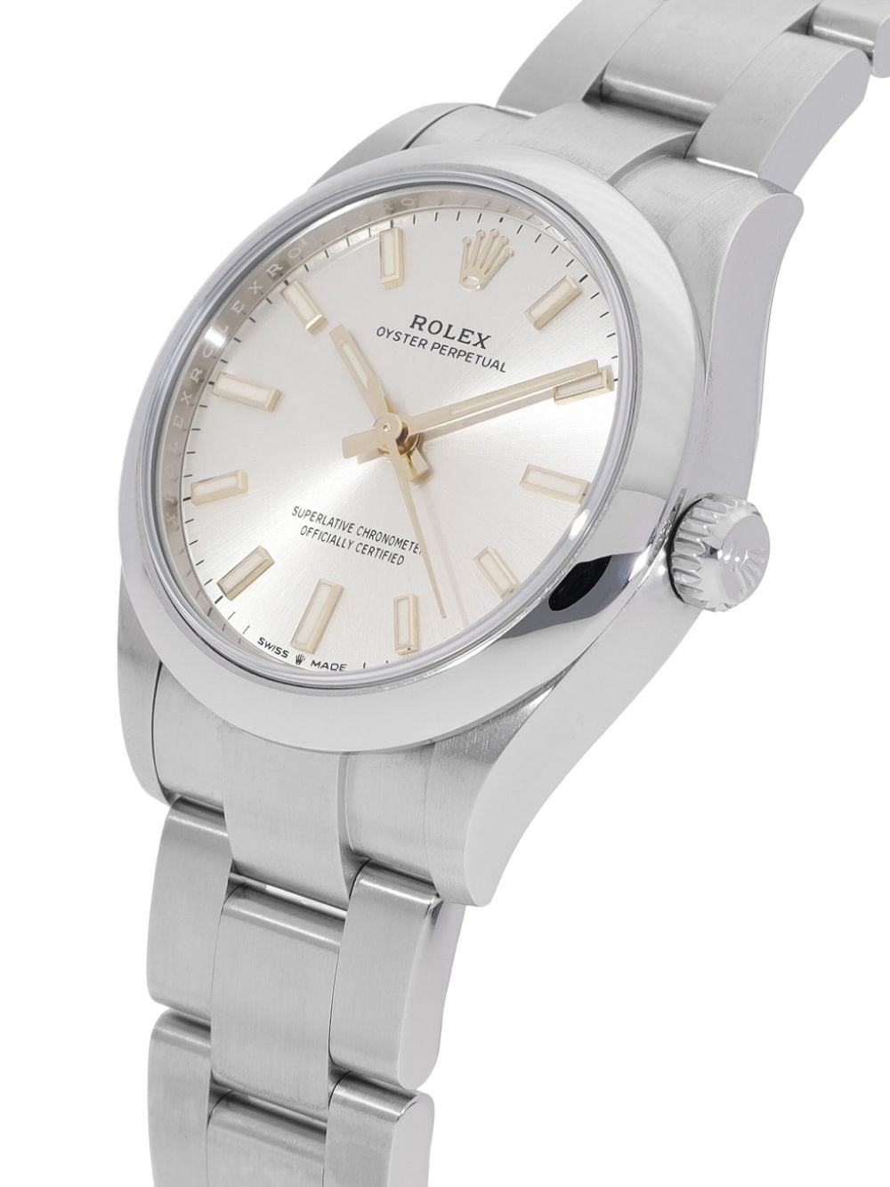 Rolex 2024 ongedragen Oyster Perpetual horloge 31 mm - Zilver