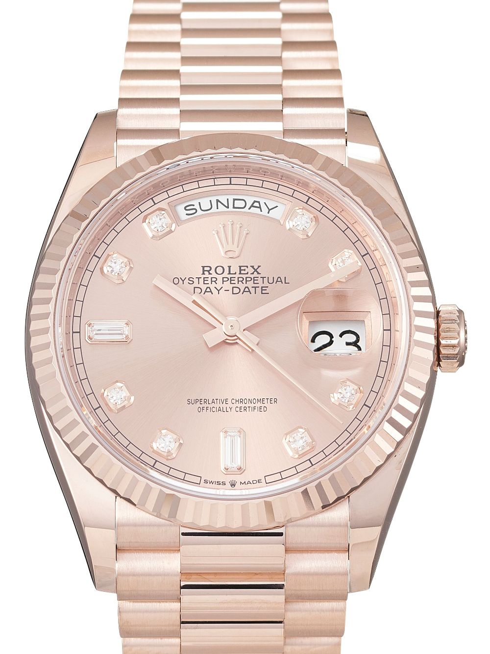 Rolex 2024 unworn Day-Date 36mm - Roze