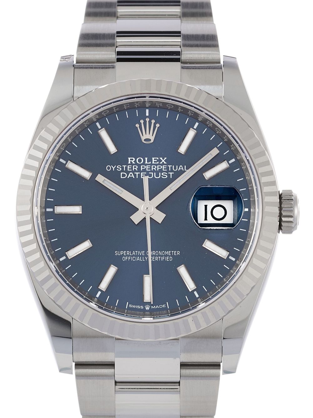 Rolex 2024 unworn Datejust 36mm - Blauw