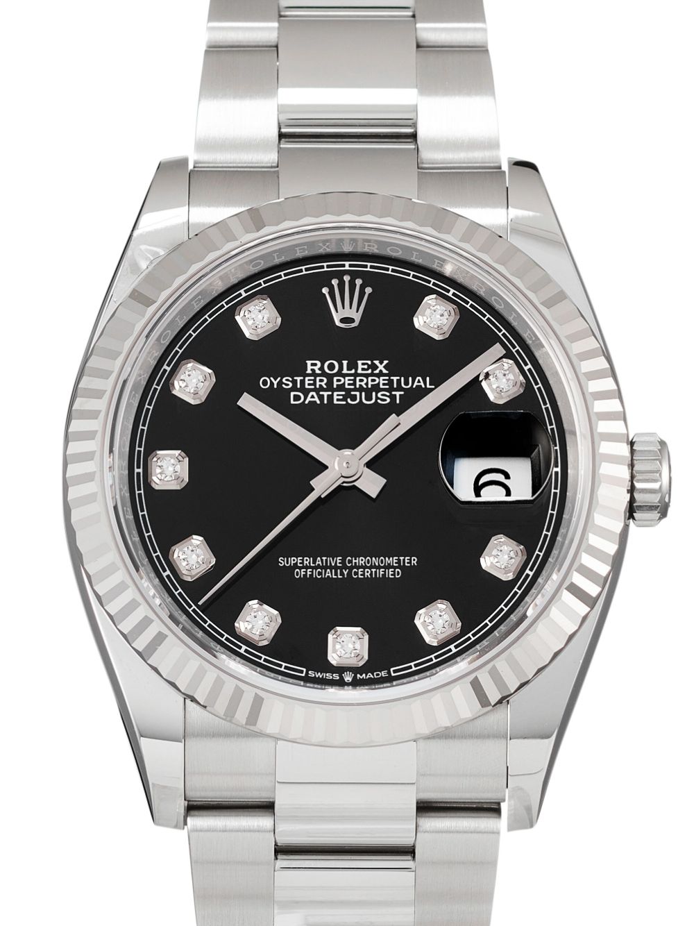 Rolex 2024 ongedragen Datejust 36 mm horloge - Zwart