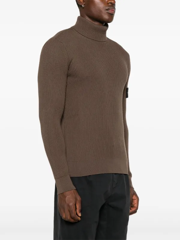 stone island リブニット　セーター