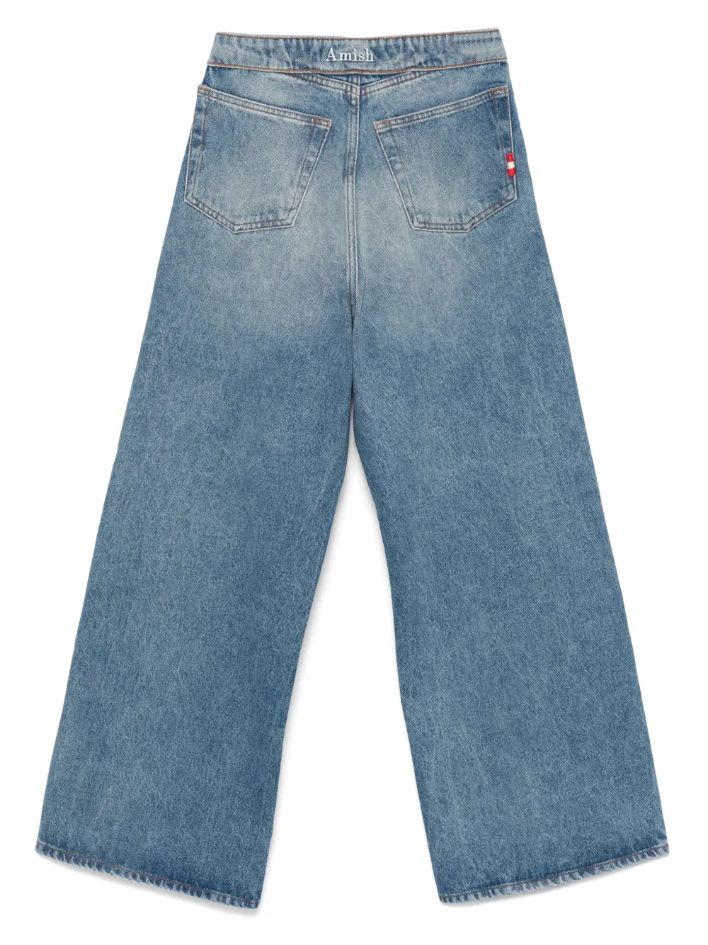 AMISH Roll Up jeans - Blauw
