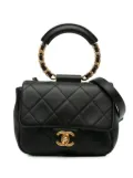 CHANEL Pre-Owned 2019 Mini In The Loop Flap satchel - Black