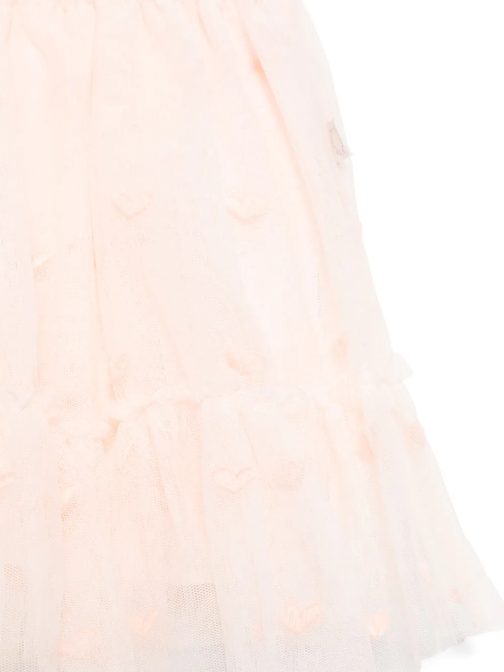 Stella McCartney Kids Rok met geborduurd hart Roze