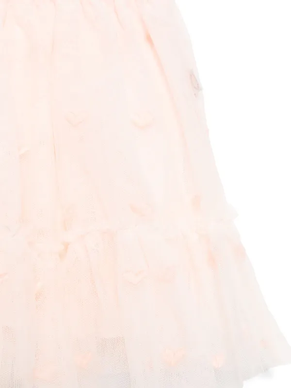 Stella McCartney Kids heart-embroidered Skirt Pink FARFETCH PH