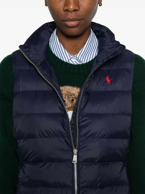 Ralph lauren hooded gilet online