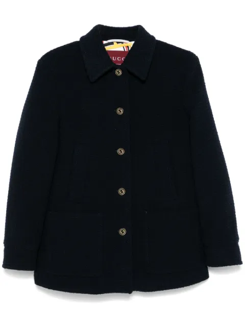 Gucci checked bouclé jacket 
