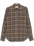 Tintoria Mattei checked shirt - Brown