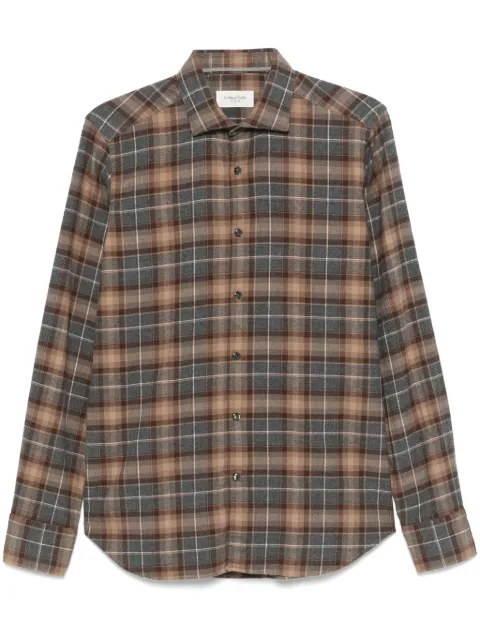 Tintoria Mattei checked shirt