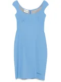 Miu Miu poplin mini dress - Blue