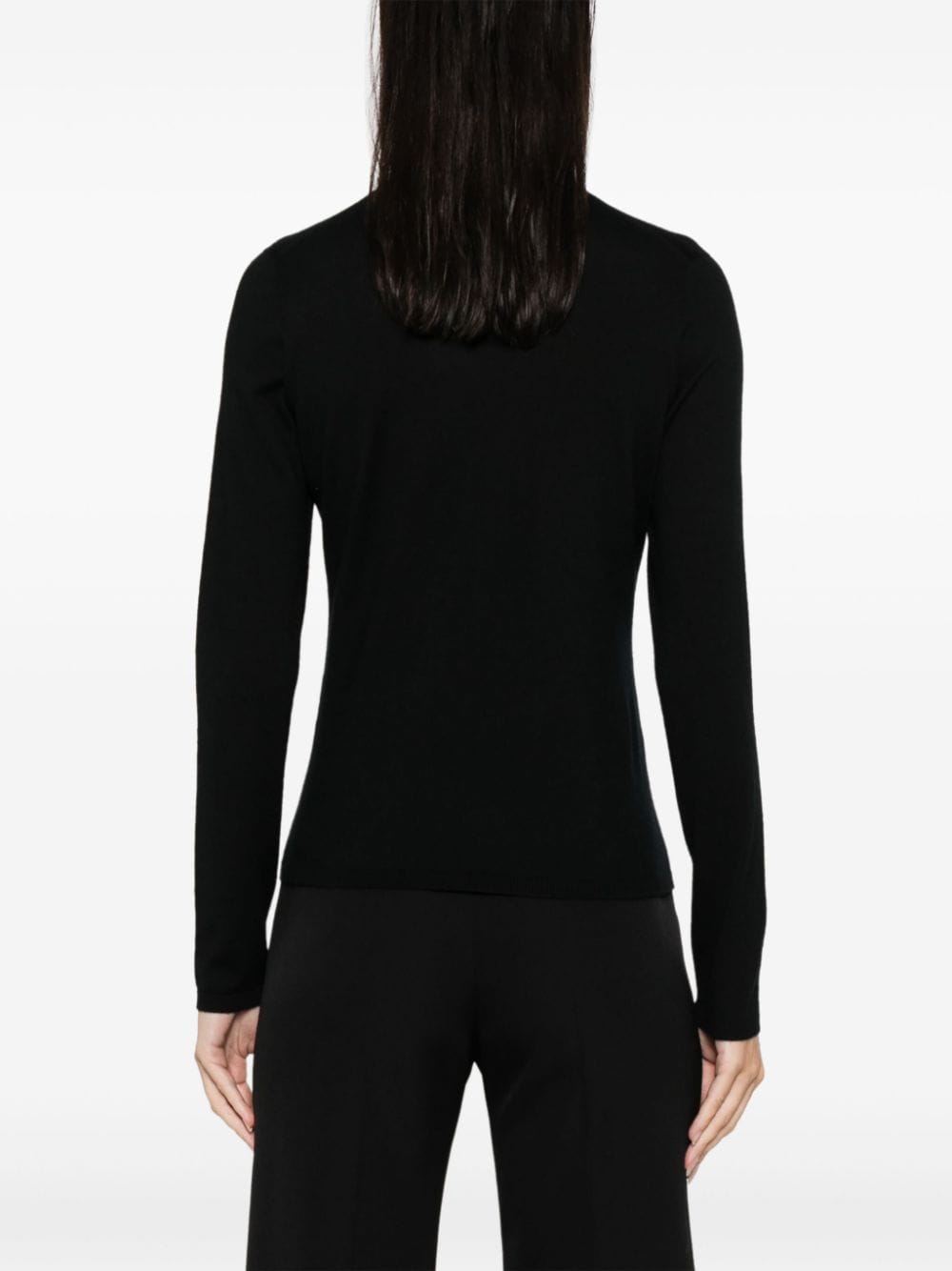 Shop Max Mara Cashmere Sweater In Black