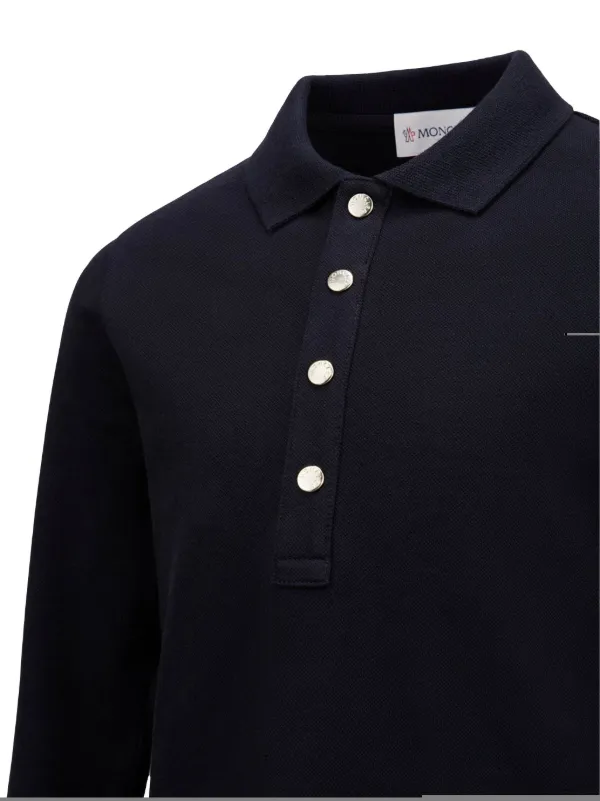 Moncler Enfant ポロワンピース | ブルー | FARFETCH JP