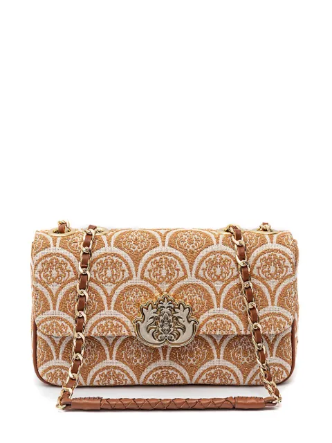 Isla Sirena jacquard-print shoulder bag