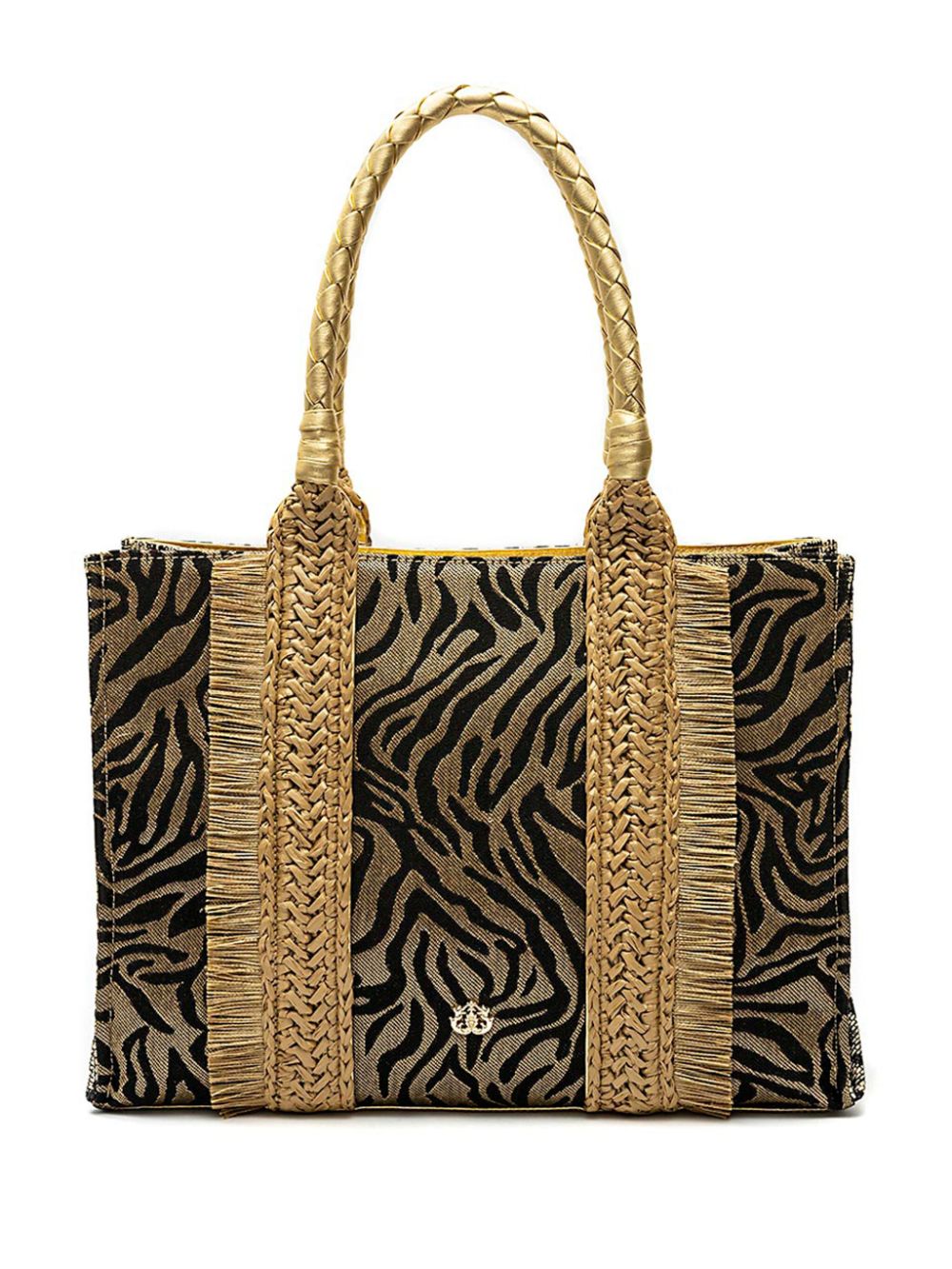 Luca leopard-print tote bag