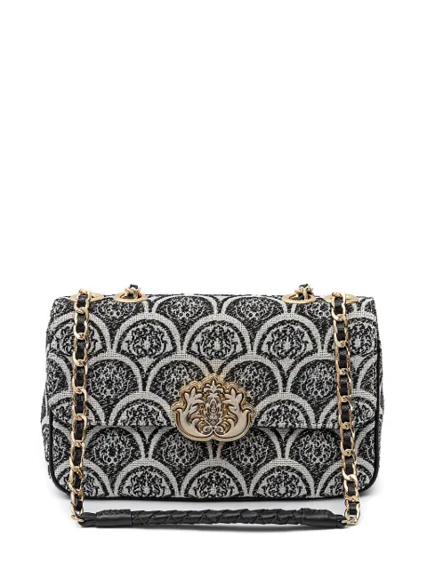 Isla Sirena jacquard-print shoulder bag