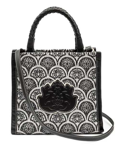 Isla Sirena jacquard-print shoulder bag