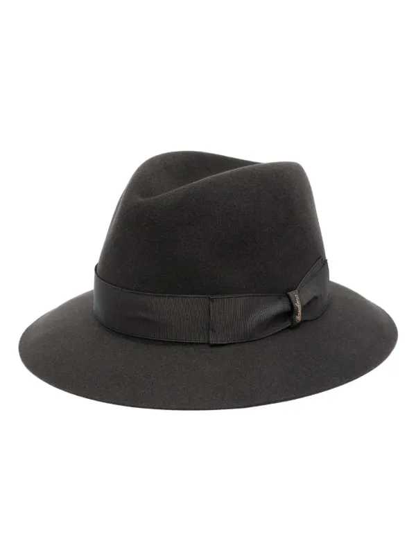 Borsalino 50 Grammi Hat Grey FARFETCH TR