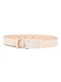 Philosophy Di Lorenzo Serafini patent-leather belt - Neutrals