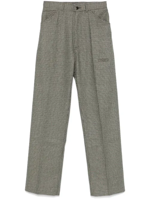 Pantalon à motif pied-de-poule - Random Identities - Modalova