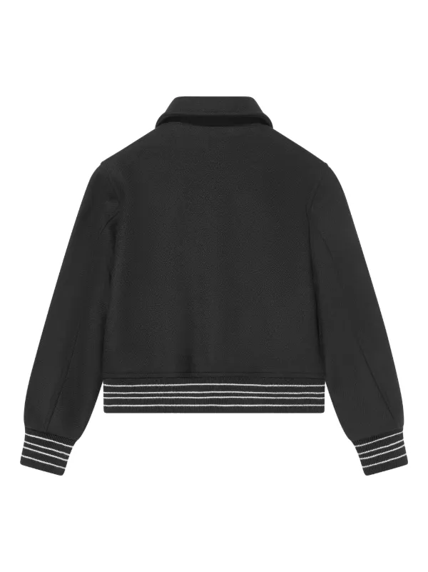 AMIRI KIDS Bones ボンバージャケット | ブラック | FARFETCH JP