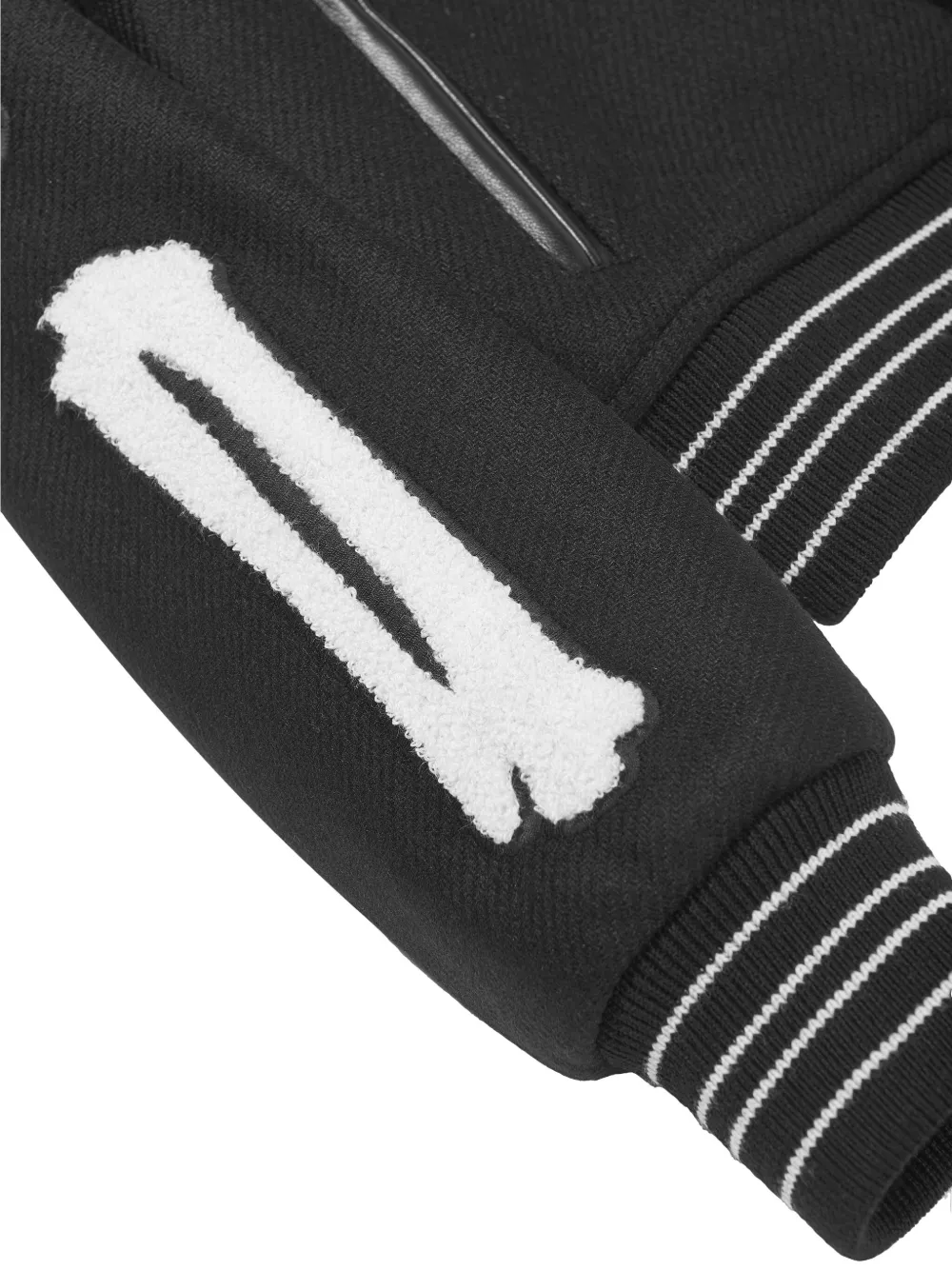 AMIRI KIDS Bones bomberjack Zwart