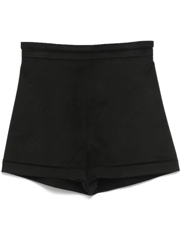 Max Mara Adagio ドレープ ショートパンツ Max Mara Adagio ショートパンツ | ブラック | FARFETCH JP