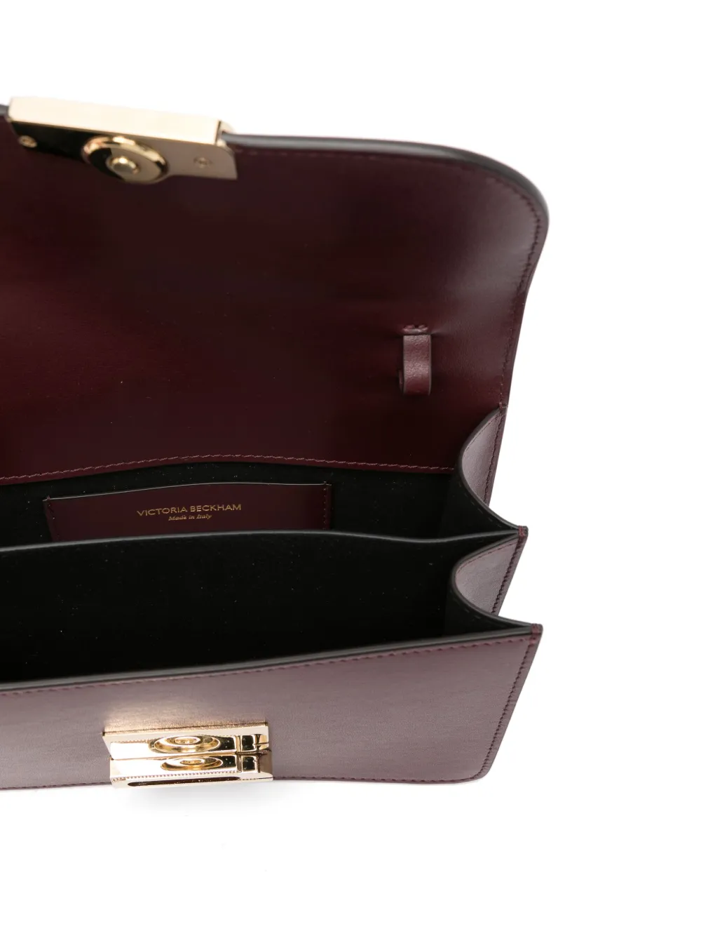 Shop Victoria Beckham Mini Dorian Tote Bag In Red