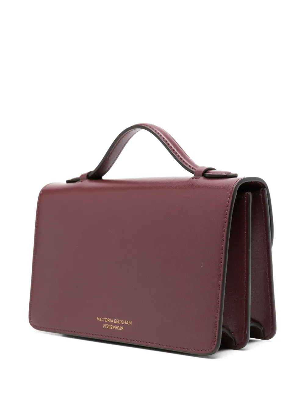 Shop Victoria Beckham Mini Dorian Tote Bag In Red