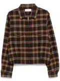 Random Identities plaid-check jacket - Brown