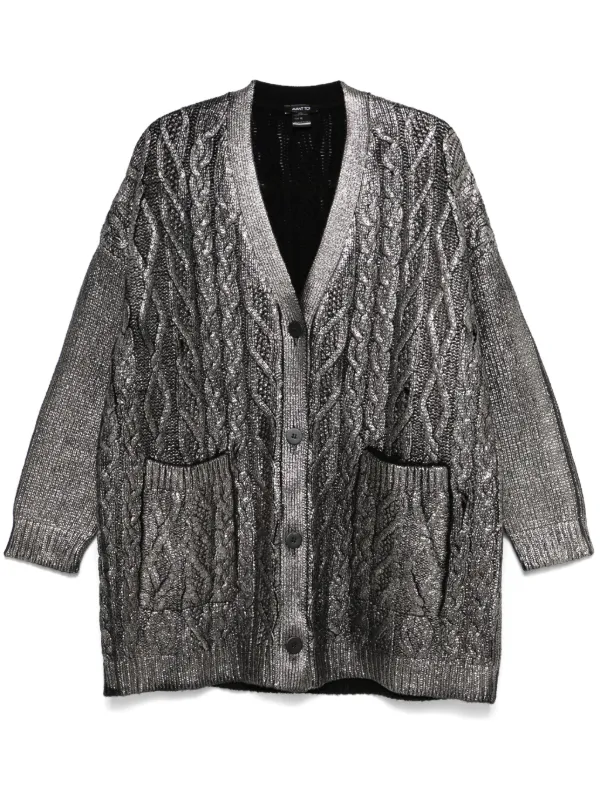 Avant Toi Laminated Cardigan Farfetch