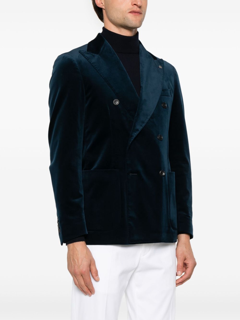 Tagliatore velvet blazer Men