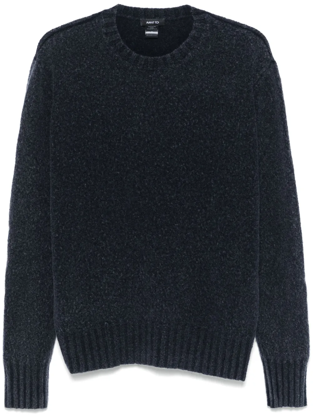 Avant Toi Crew Neck Sweater In Blue