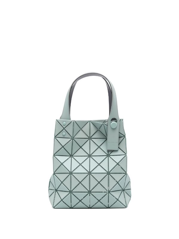 Bao Bao Issey Miyake Mini Lucent Boxy Tote Bag | Green | FARFETCH