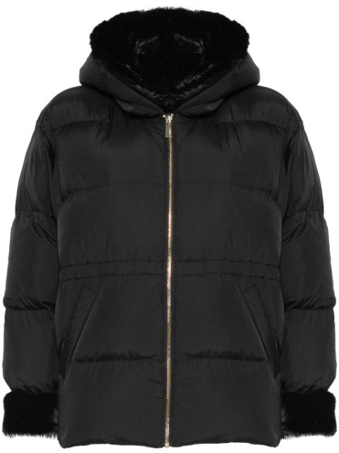 Max & Moi faux-fur trim puffer jacket