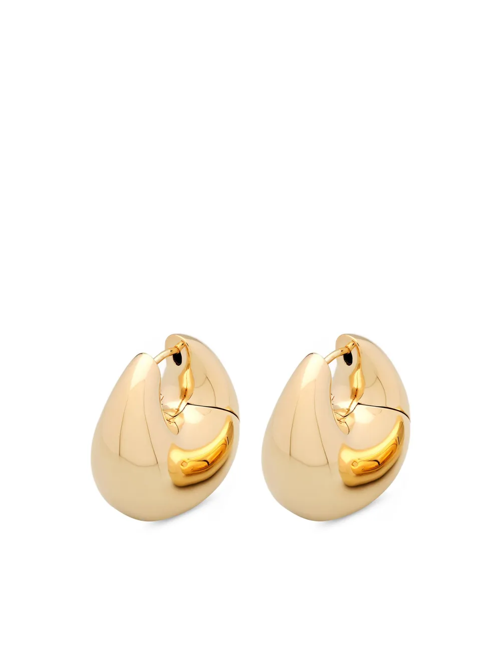 Tom Wood large Bao Hoops earrings | Gold | Image 1